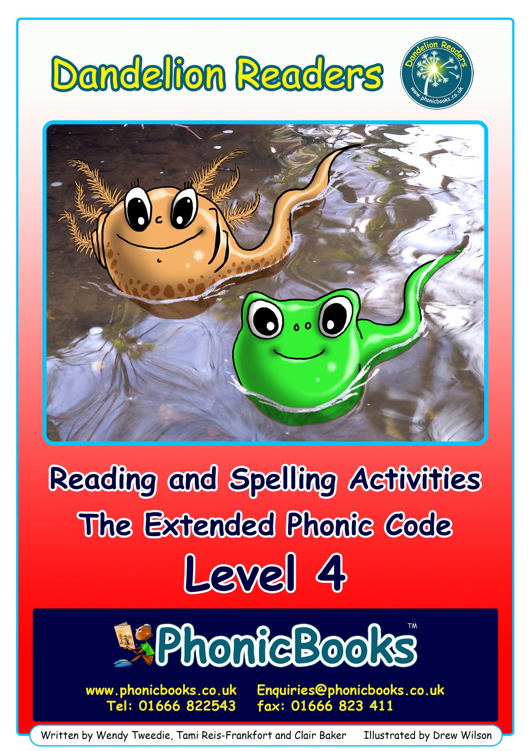  Reading and Spelling Activities Level 4 'Toad and Newt'<br>(DWR20)