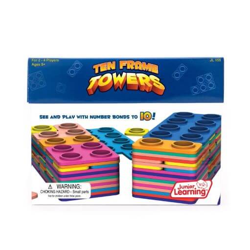Junior Learning Ten Frame Towers