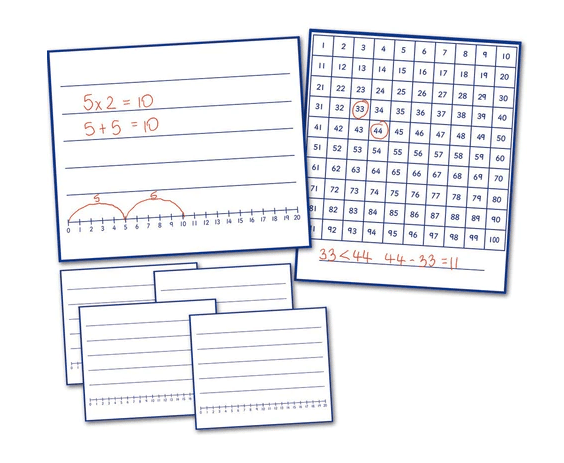Write & Wipe Boards to 100 (6pk)