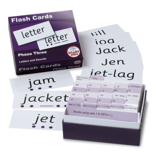 Letters and Sounds Flash Card Phase 3