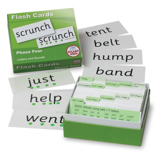 Letters and Sounds Flash Cards Phase 4