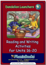 Reading and Writing Activities for Units 16-20